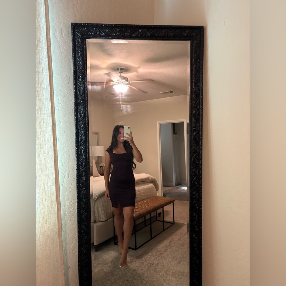 H&M Chic Dark Purple Mini Dress
